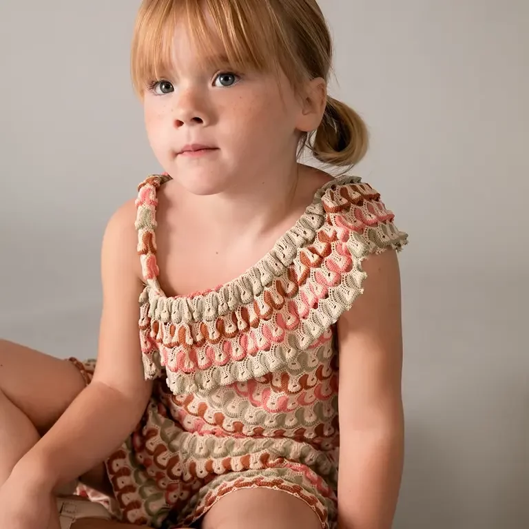 Setje kort broekje (tangerine)