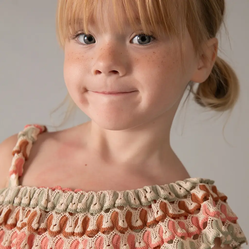 Setje kort broekje (tangerine)