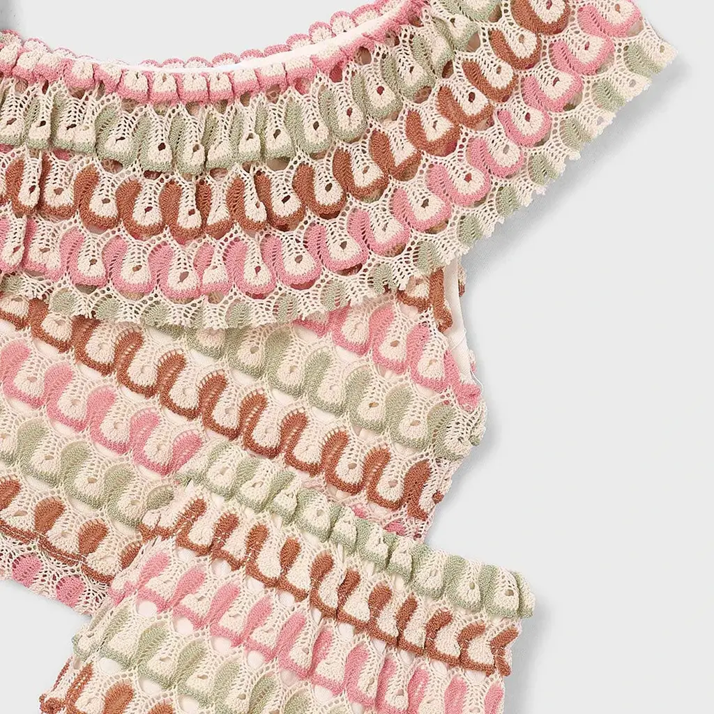 Setje kort broekje (tangerine)