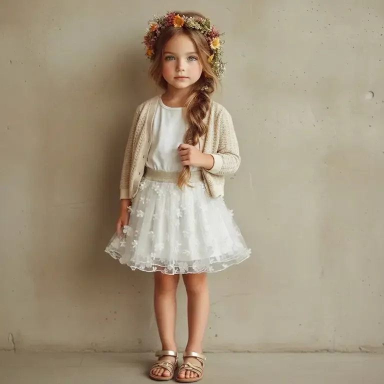 Gebreid vestje Adel (ecru)