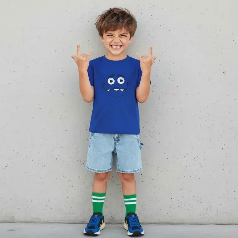 T-shirt Oliver (kobalt)