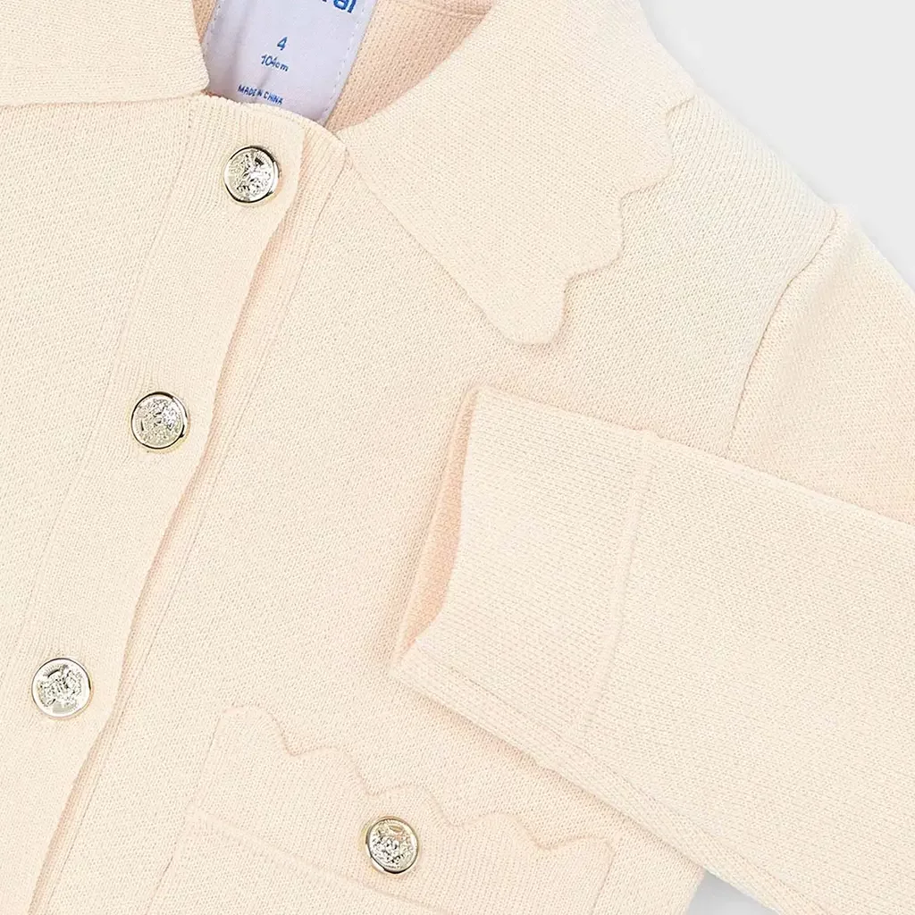 Gebreid vestje (chickpea)