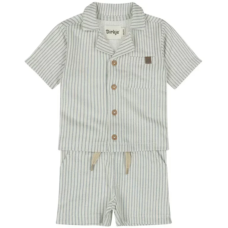 Tweedelig setje overhemd (blue)