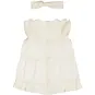 Dirkje Jurk met haarbandje (off-white)