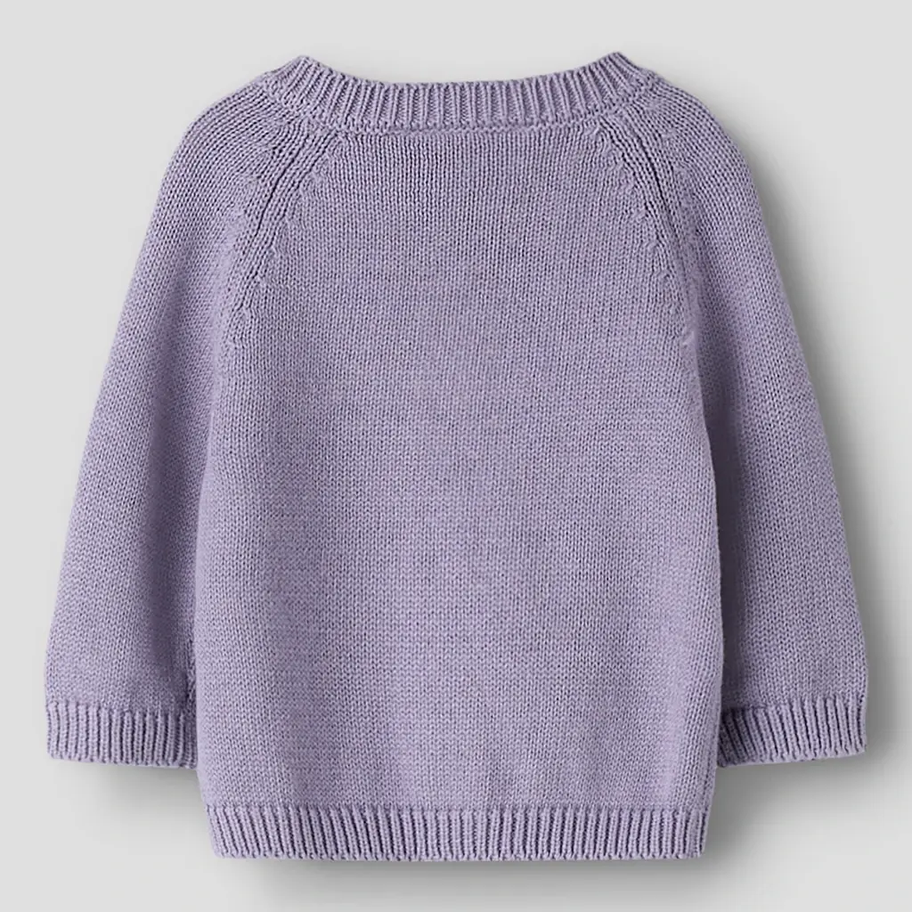 Gebreid vestje Tiflow (lavender gray)