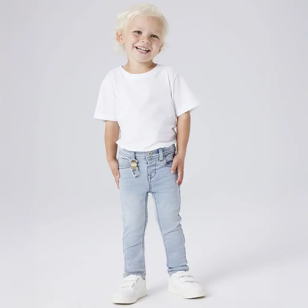 Jeans XSLIM FIT Theo (light blue bleached denim)