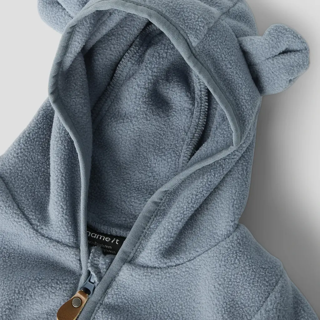 Baby zomerjasje fleece Meeko (flint stone)