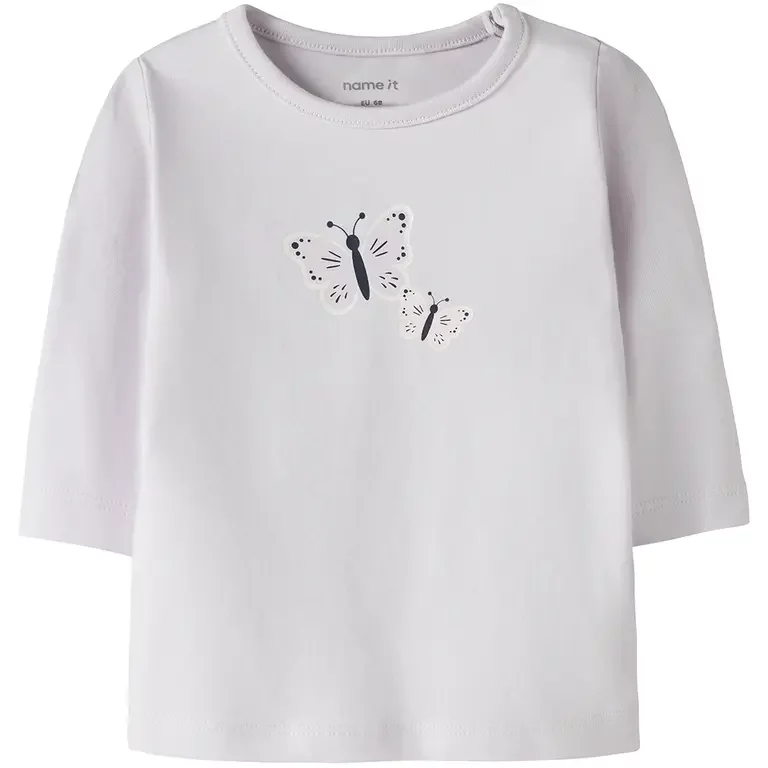 Longsleeve Vubie (lavender fog butterfly)