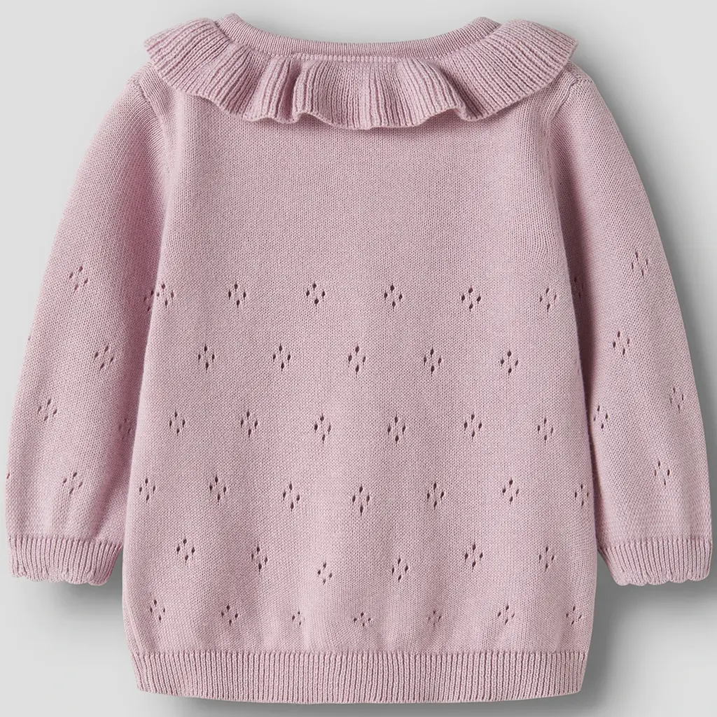 Gebreid vestje Diame (fragant lilac)