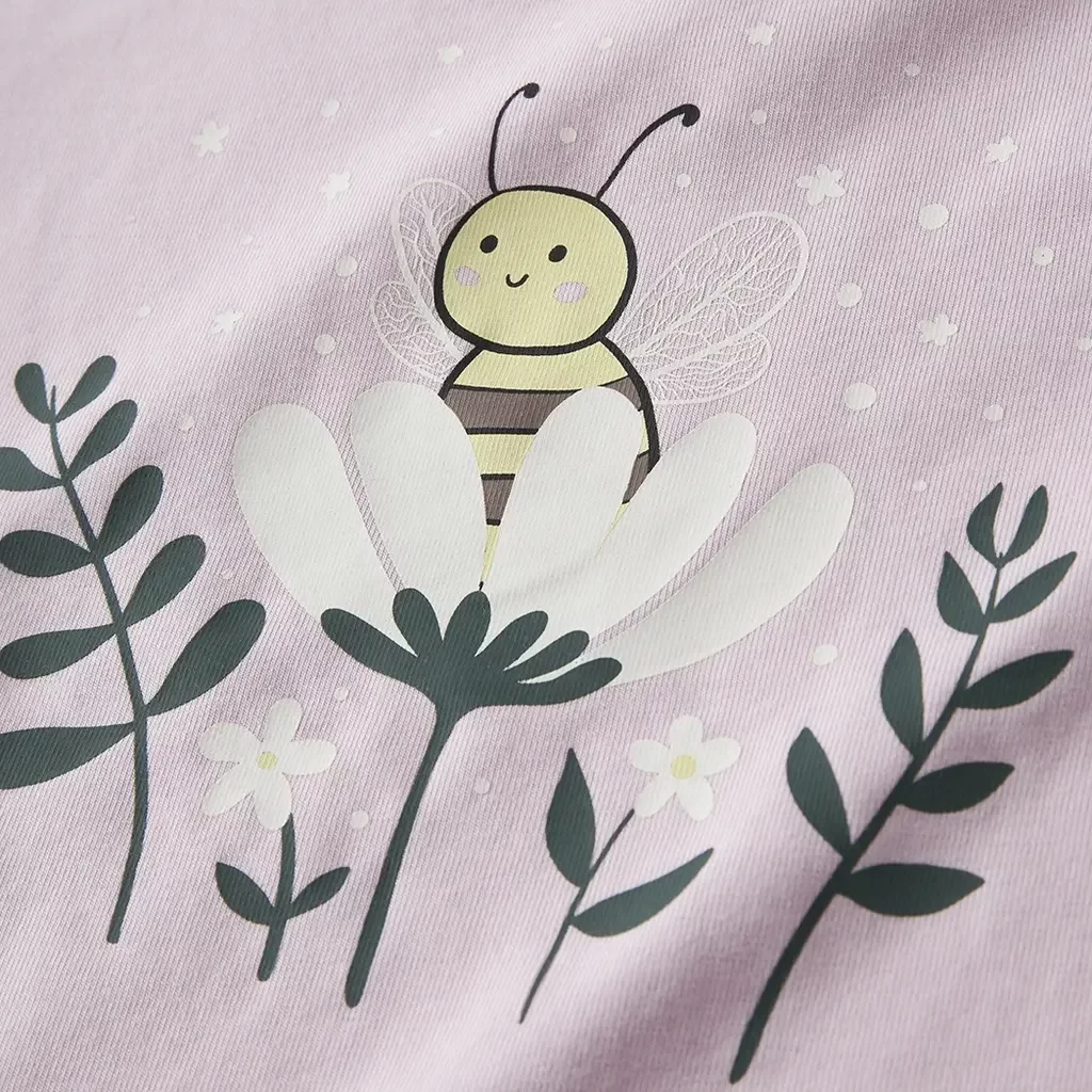 T-shirt Vix (pirouette bee flower)