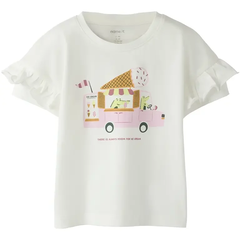 OP=OP! T-shirt Vilena (cloud dancer ice cream truck)