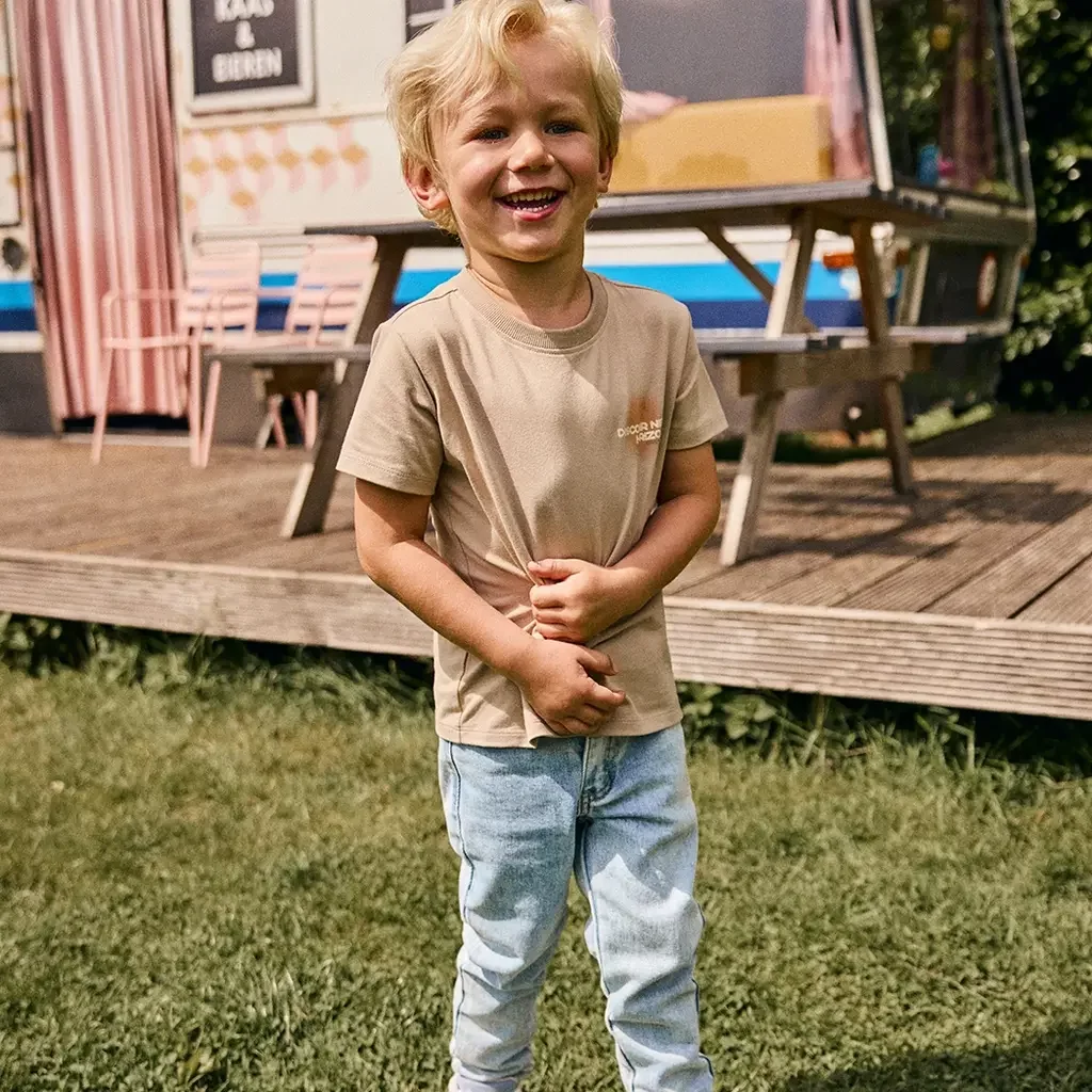 Spijkerbroek straight fit (light blue denim)