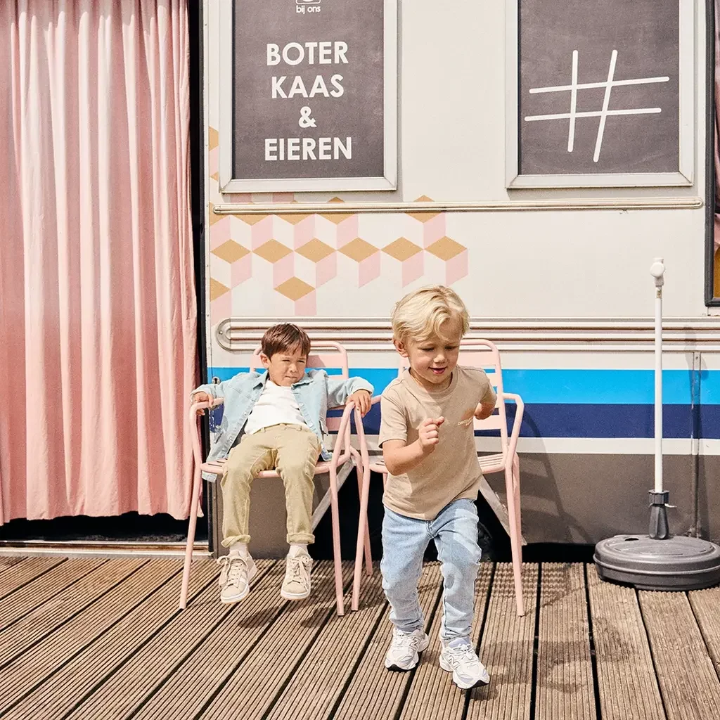 Spijkerbroek straight fit (light blue denim)