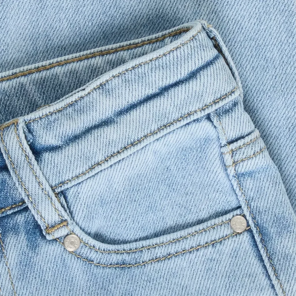 Spijkerbroek straight fit (light blue denim)