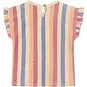 Daily7 T-shirt stripe (heather rose)