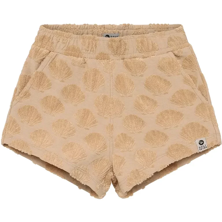Korte broek Terry (latte sand)