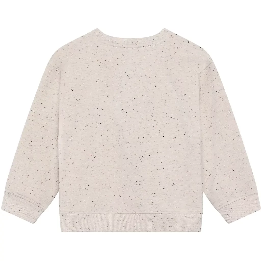 Trui Badges oversized (sandshell)