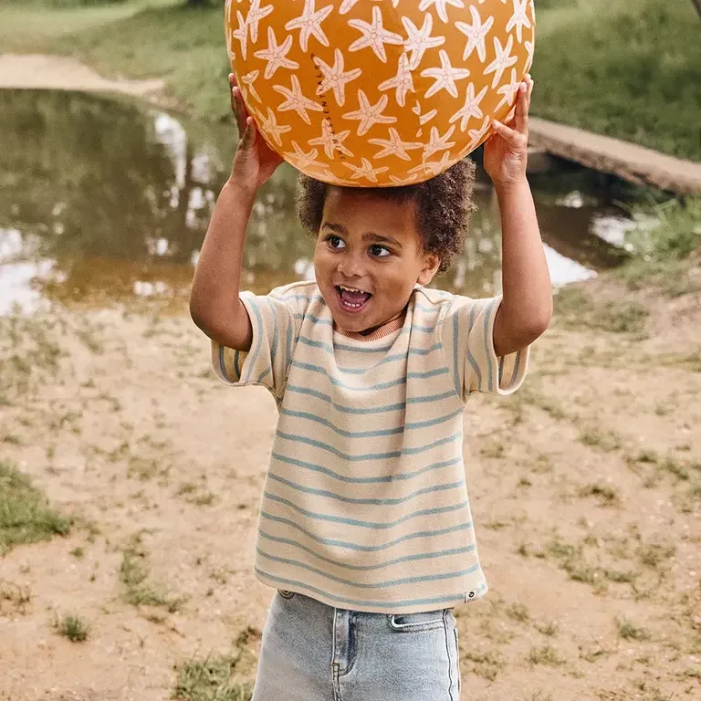 T-shirt oversized (sandshell)