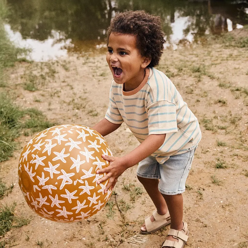 T-shirt oversized (sandshell)