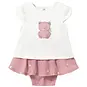 Mayoral Setje met rokje (pink)
