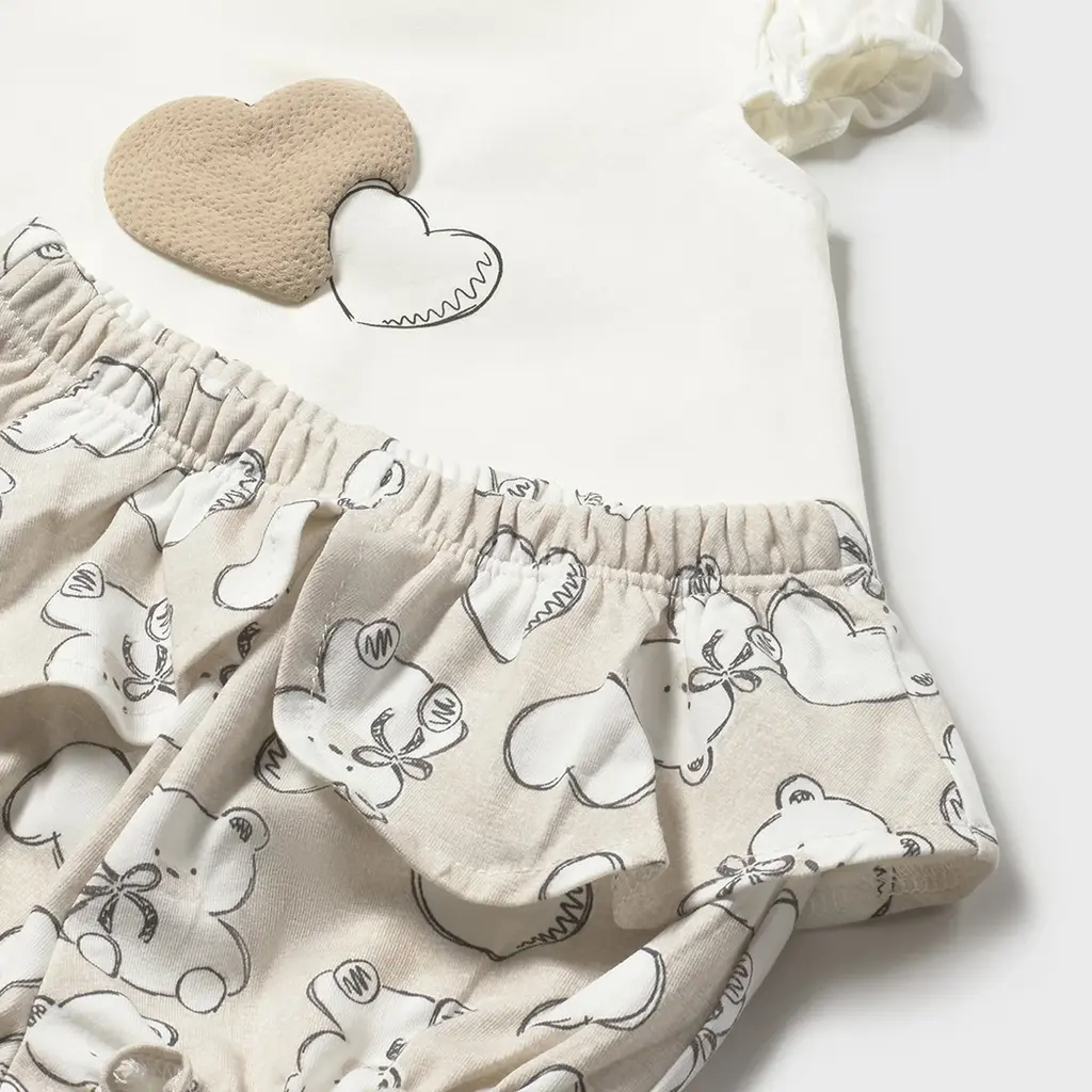 Vierdelig setje (baby rose)