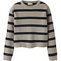 Name It Gebreide trui Vnilla (island fossil/navy blazer stripe)