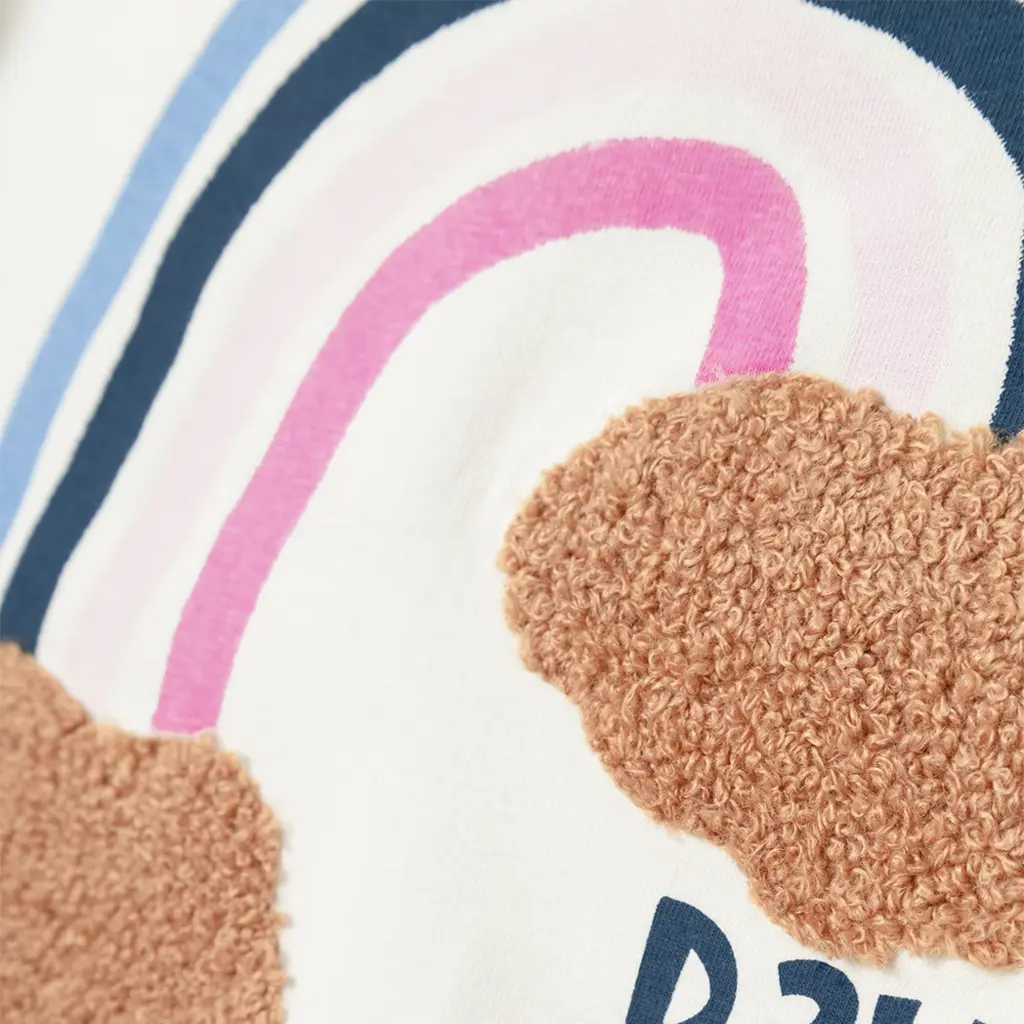 T-shirt Kristal (jet stream)