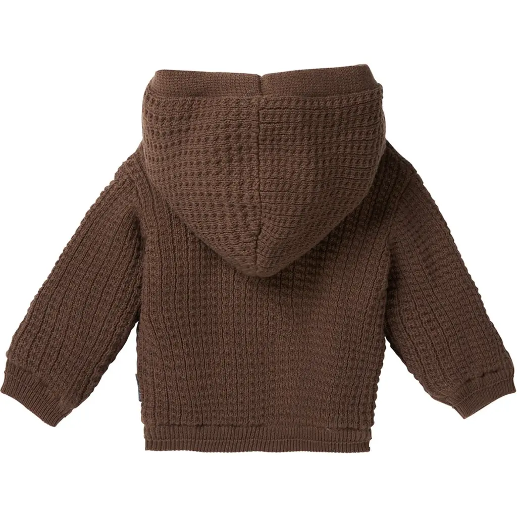 Gebreid vestje/jasje teddy (raindrum)