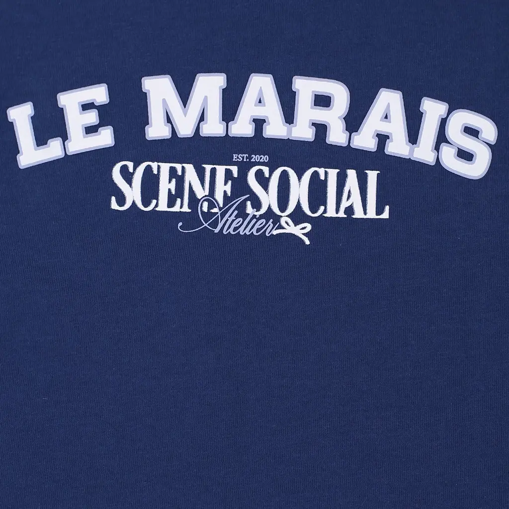 T-shirt (indigo blue)