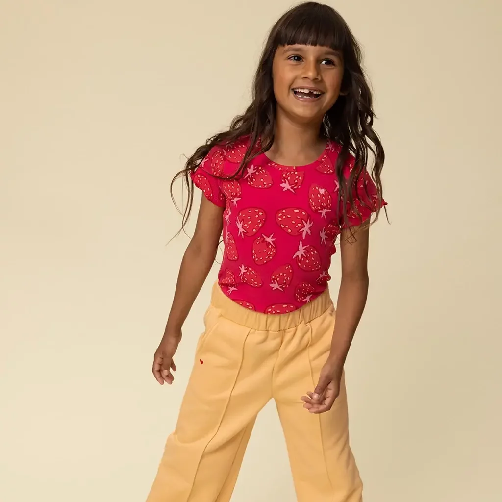 Broek lurex (banana shake)