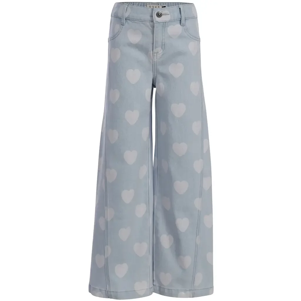 Spijkerbroek wide fit (heart denim)
