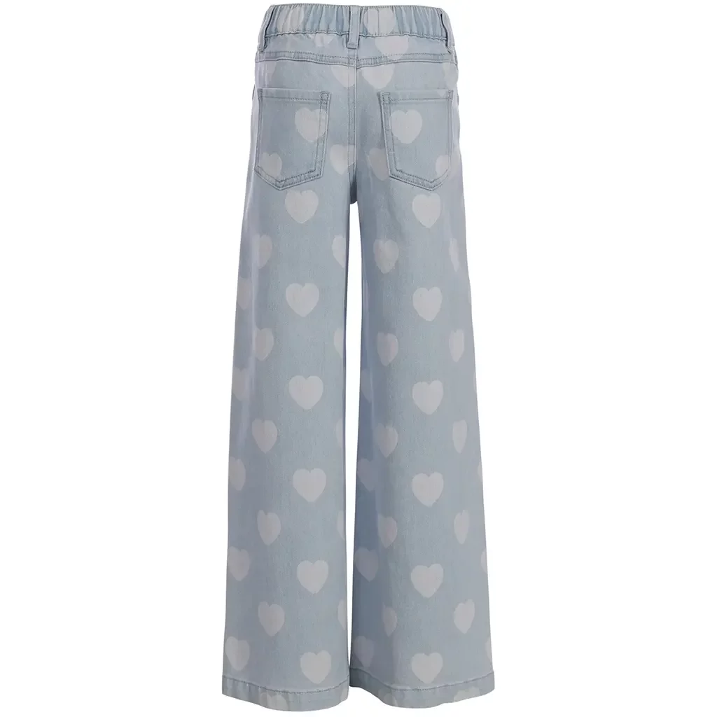 Spijkerbroek wide fit (heart denim)