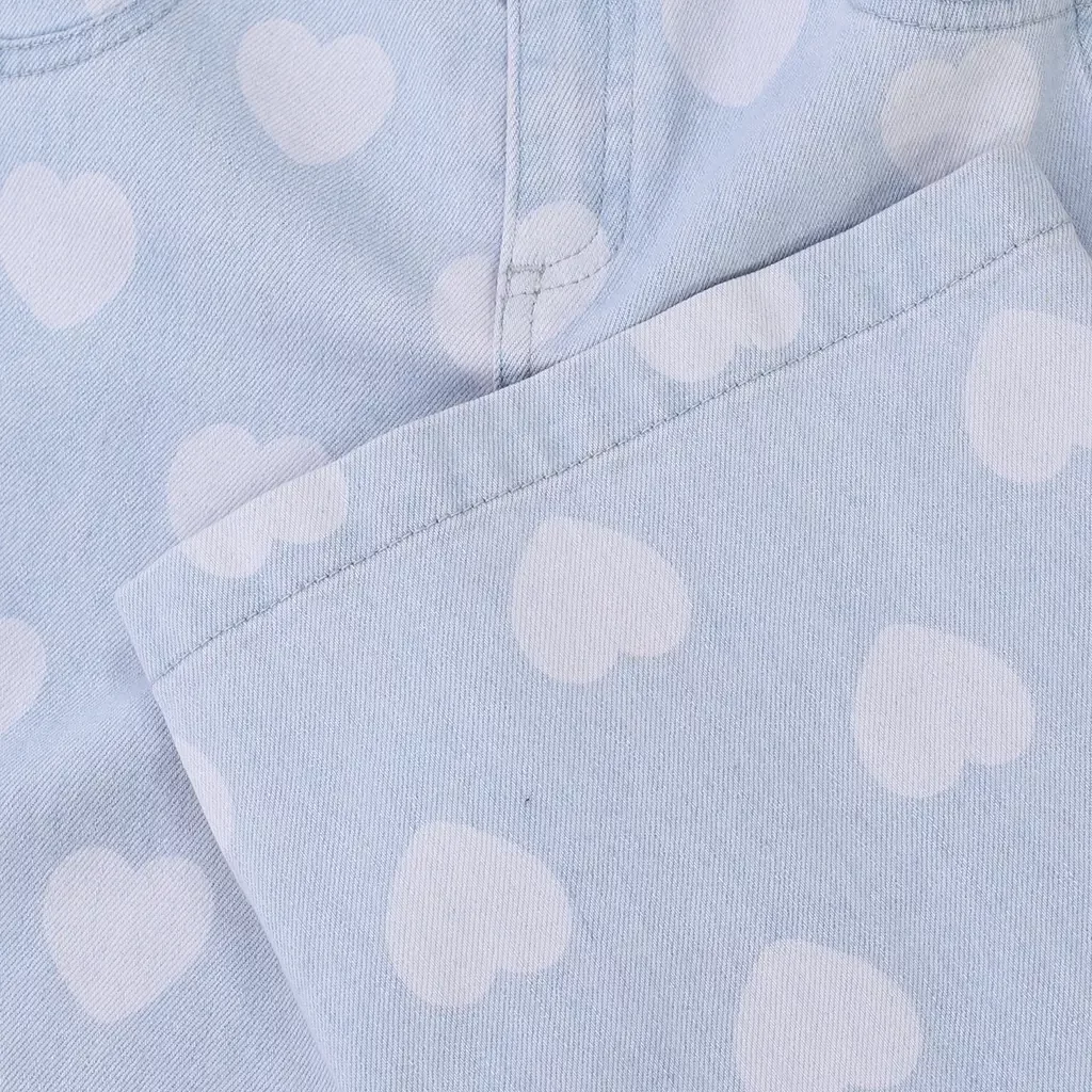 Spijkerbroek wide fit (heart denim)