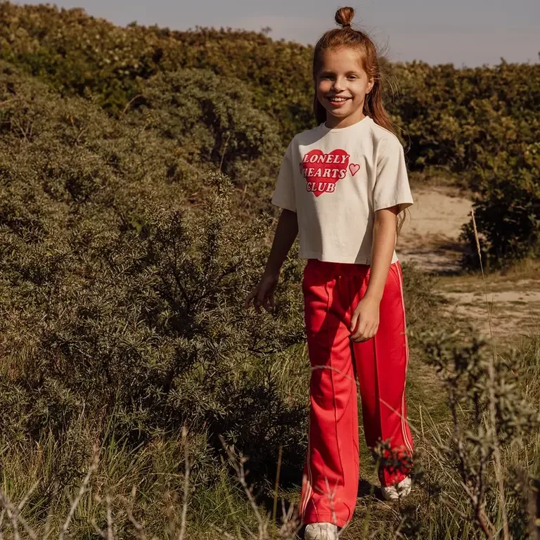 Broek sweat (poppy red)