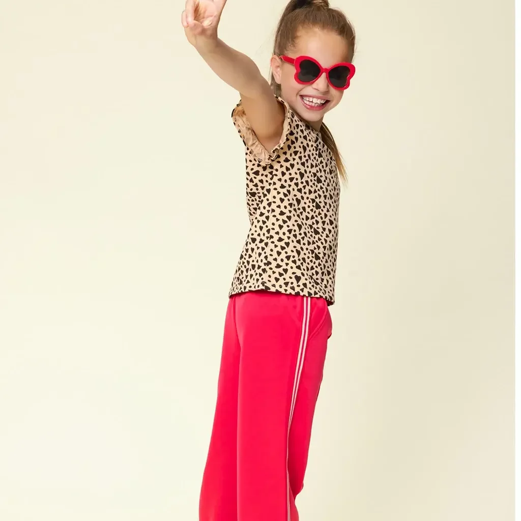 Broek sweat (poppy red)