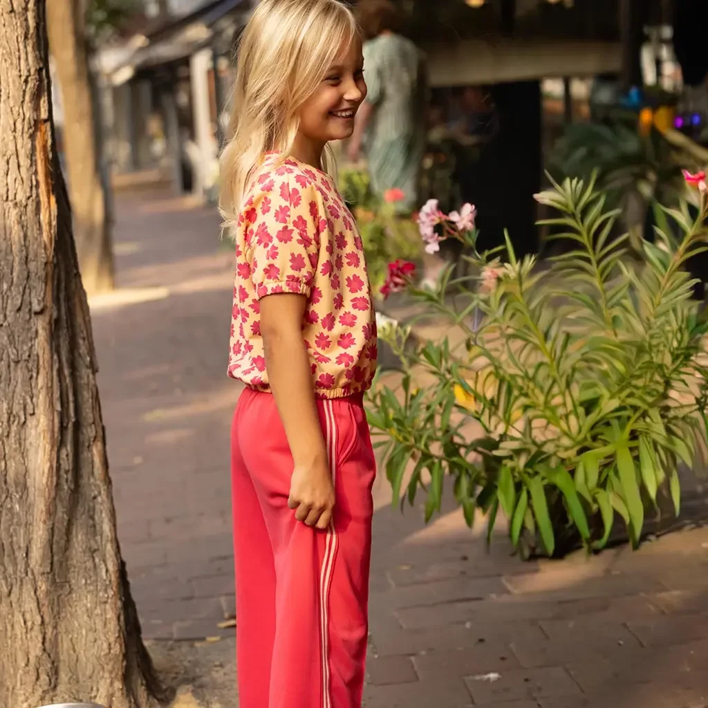 Broek sweat (poppy red)