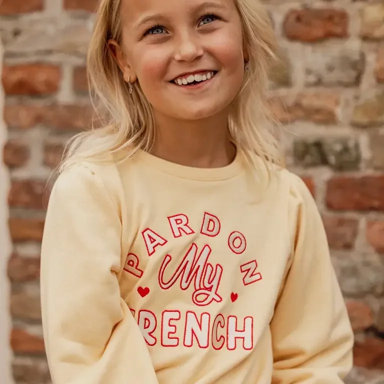 Trui lurex (banana shake)