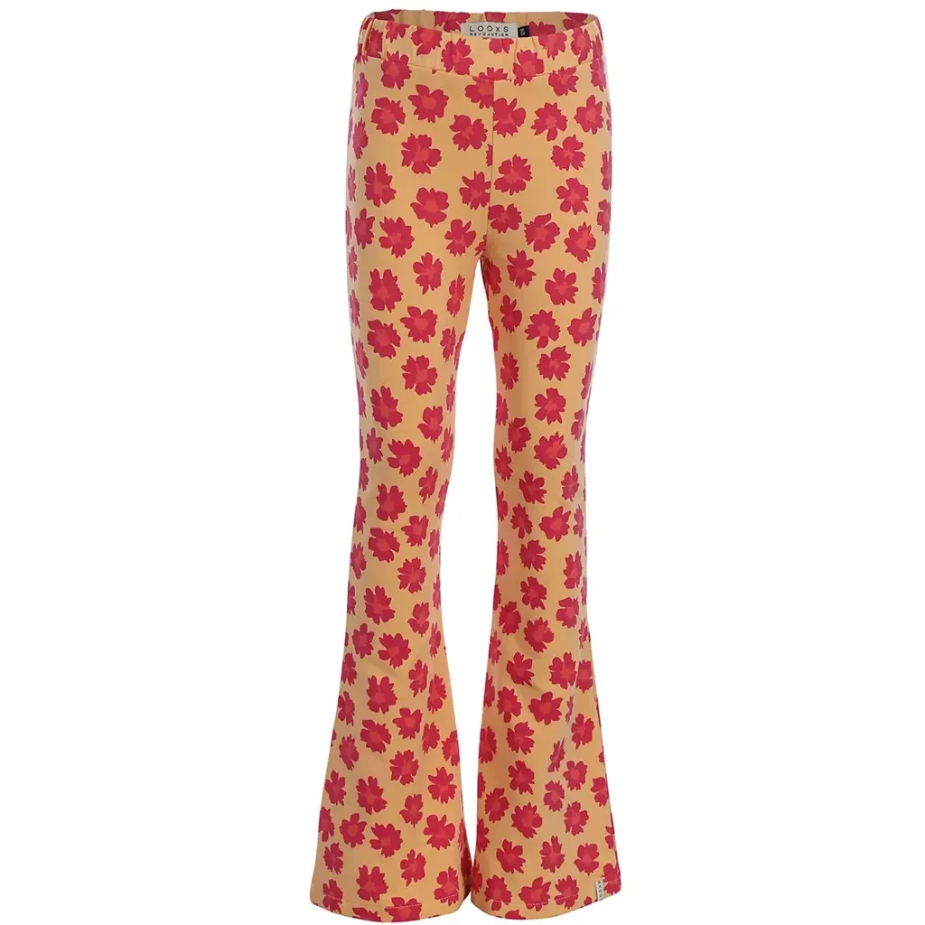 Broek flared (wildflower aop)