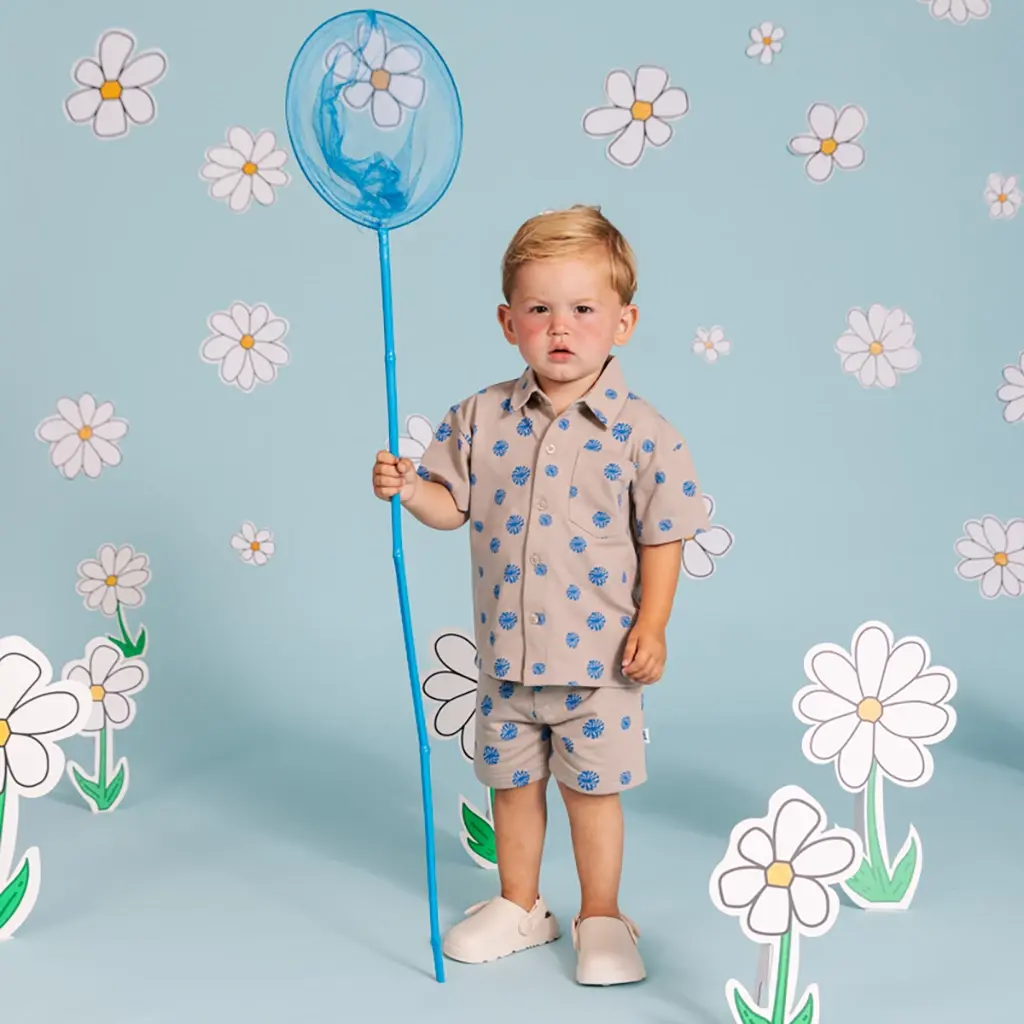 Korte broek Elroy (aop sand sketch)