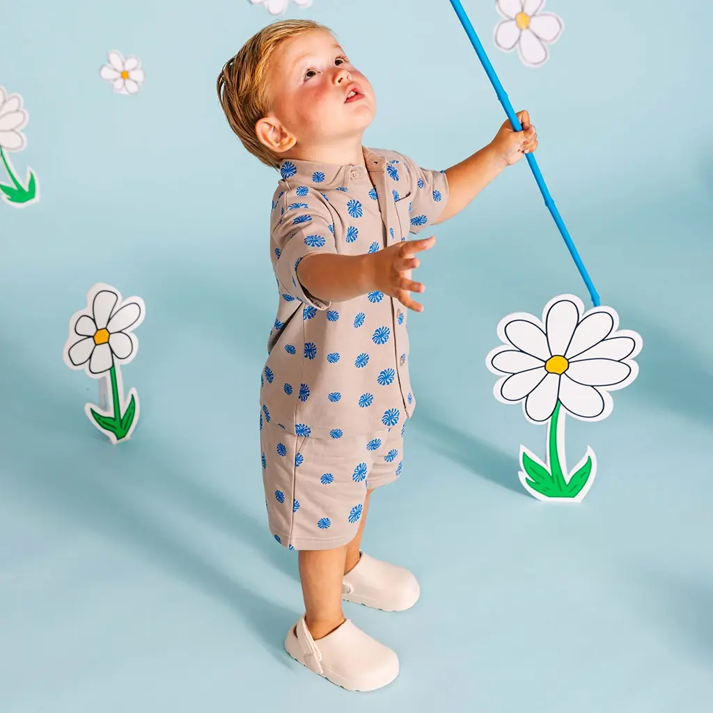 Blouse Egbert (aop sand sketch)