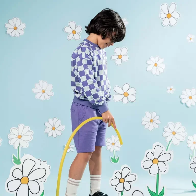 Korte broek Dylan (dark purple)