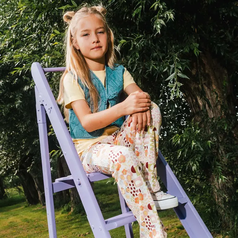 Korte broek Dylana (aop yellow graphic)