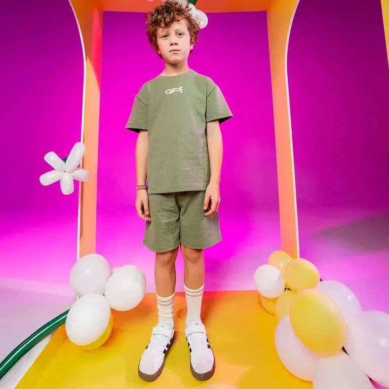 Korte broek Duco (army green)