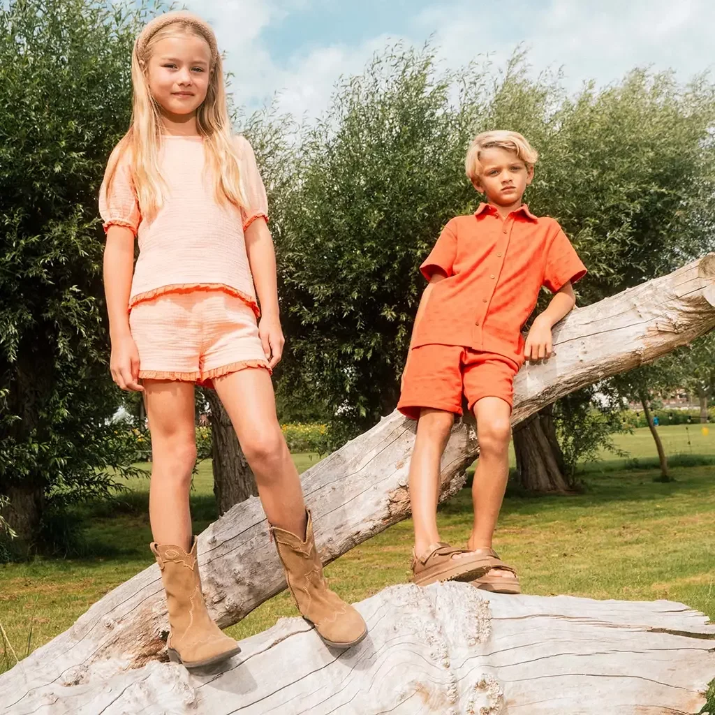 Korte broek Djarno (burned orange)