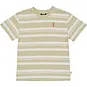 QPI T-shirt Dawson backprint (aop off white stripe)