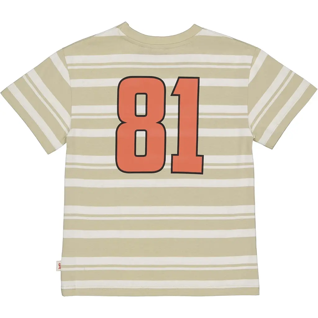 T-shirt Dawson backprint (aop off white stripe)
