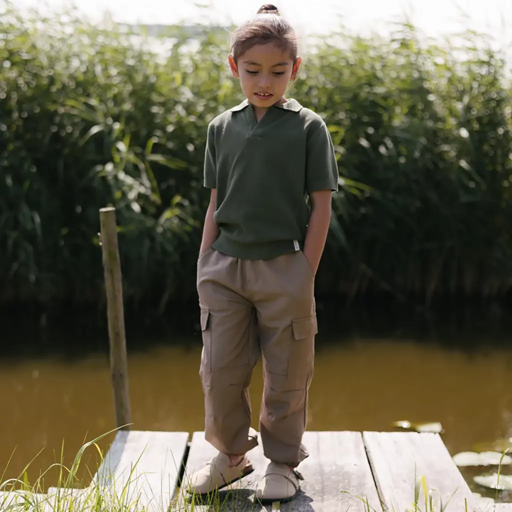 Polo t-shirt Berend (dark green)