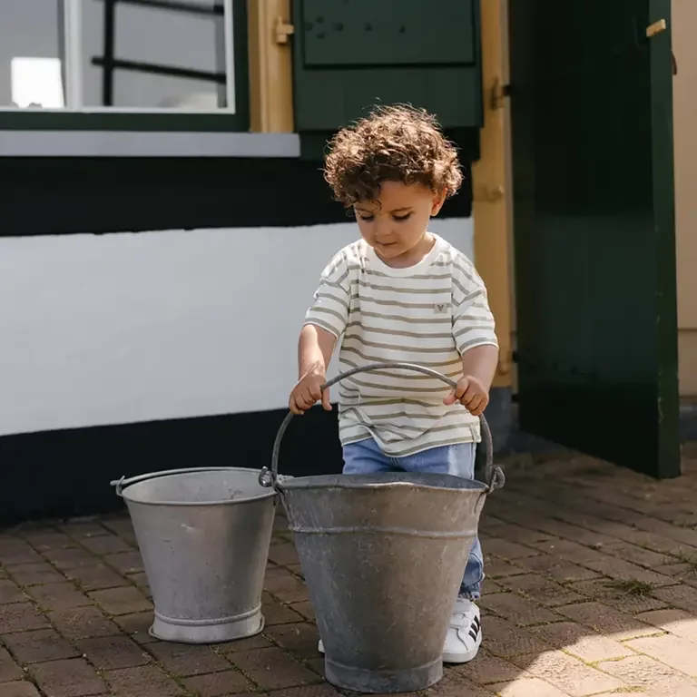 T-shirt Bas (aop white stripe)