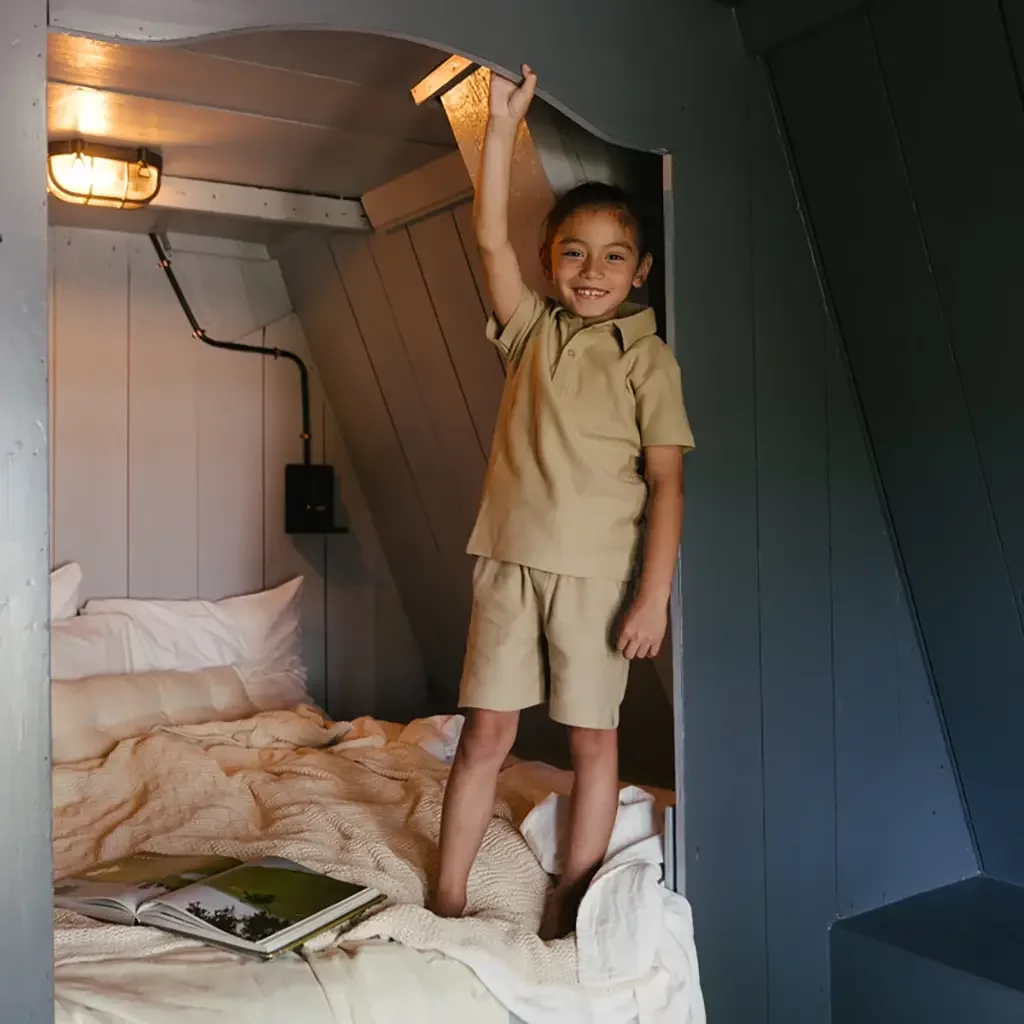 Korte broek Byron (dessert sand)