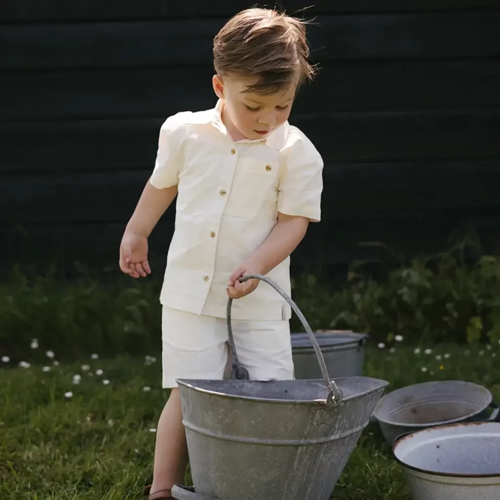 Korte broek Boy (ivory white)